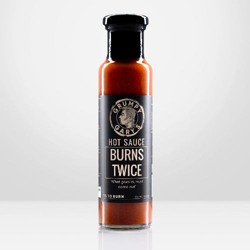 Grumpy Gary Burns Twice Hot Sauce