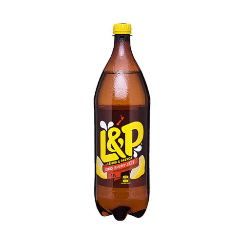 L&P Lemon & Paeroa 600ml bottle