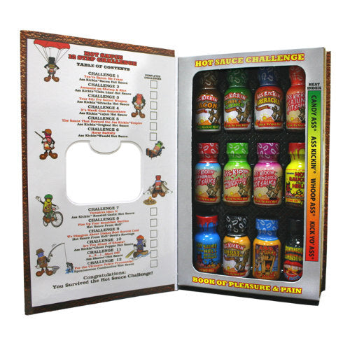 Hot Sauce Challenge Book Pleasure & Pain