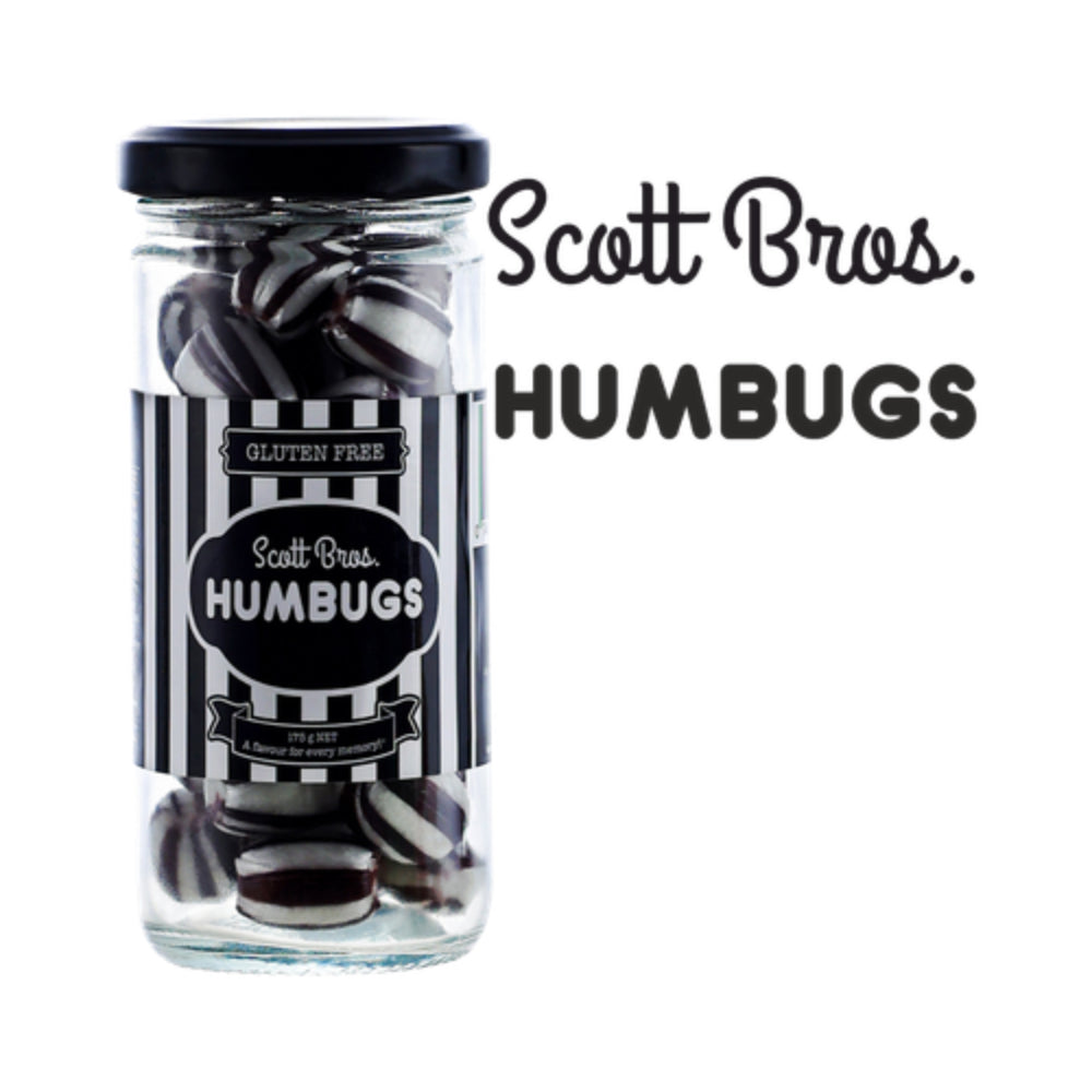 Scott Bros Aniseed Humbugs 175g Main image