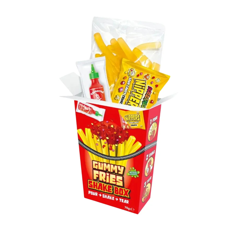 Screamers Gummy Fries Shaker Box 70g