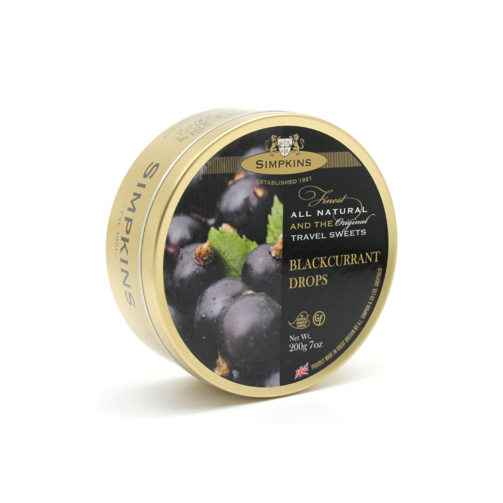 Simpkins Blackcurrant Drops 200g Main image