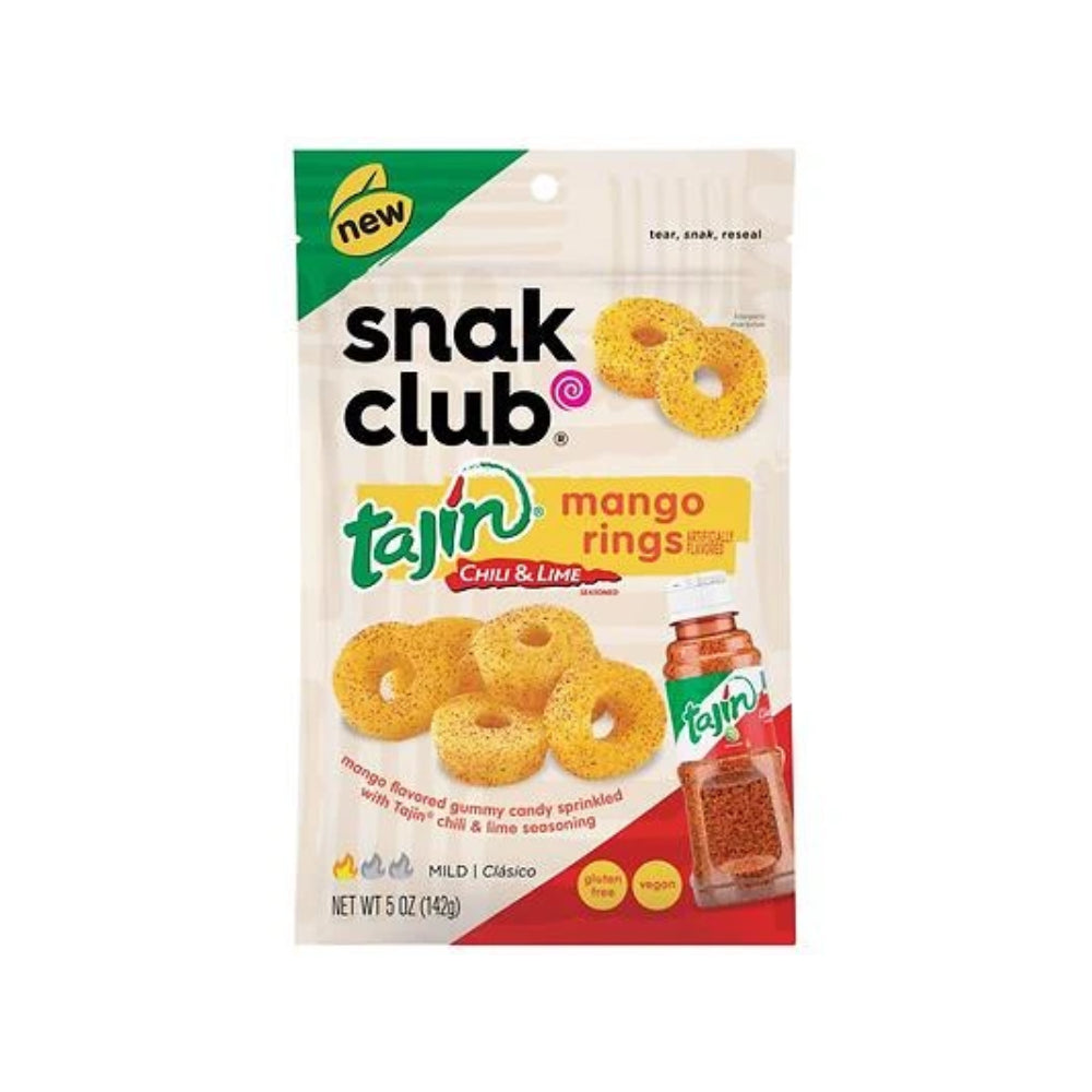 Snak Club Tajin Mango Rings 142g Main image
