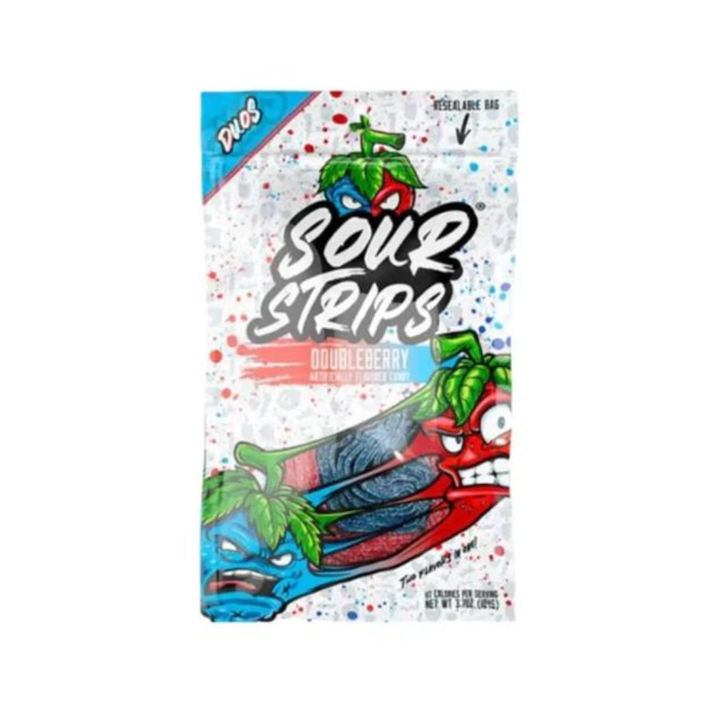 Sour Strips Duo Doubleberry