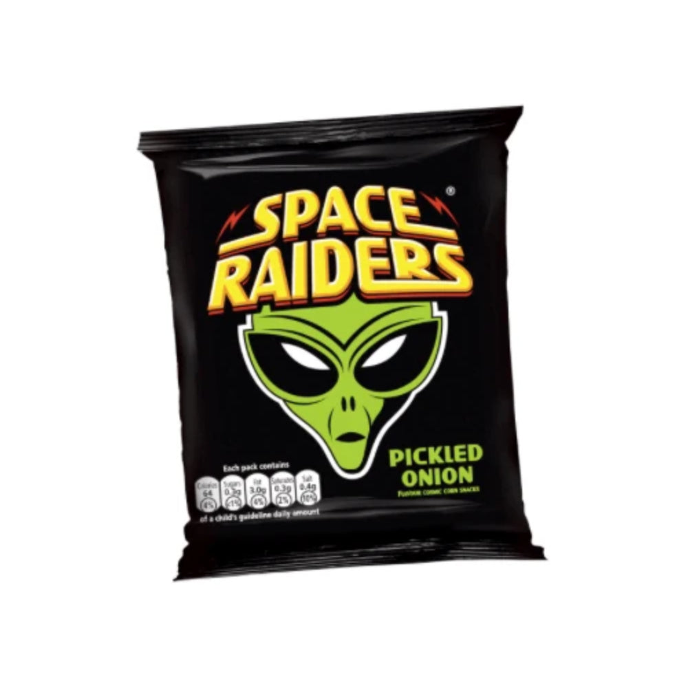 Space Raiders Pickled Onion Crisps 70g Main image