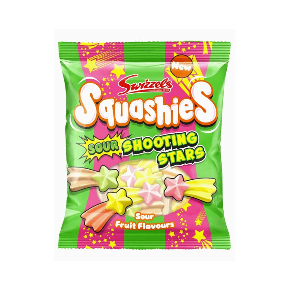 Squashies Sour Shooting Stars 100g Main image