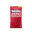A 5 oz bag of Twizzlers Zero Sugar strawberry candy on a white background.