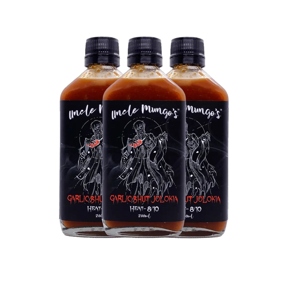 Uncle Mungo's Garlic Bhut Jolokia 200ml Main image