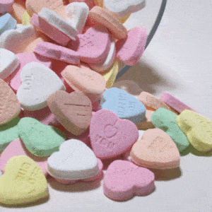 conversation candy hearts