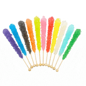 crystal stick lollipops