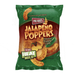 bag of Herr's Jalapeno Poppers