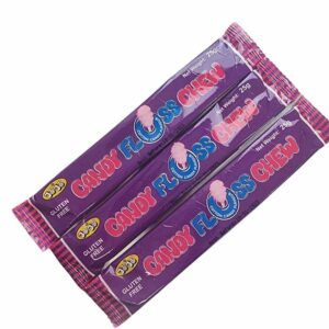 3 bars of Jojo Candy Floss Chew