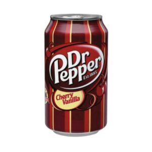 Dr Pepper Cherry Vanilla soda can