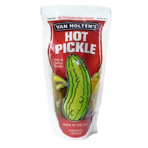 Van Holten Jumbo Pickle Hot & Spicy flavour