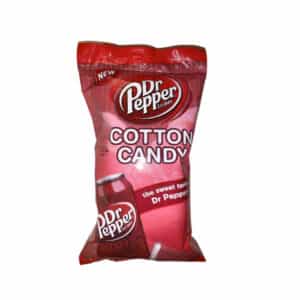 maroon coloured bag of Dr Pepper Cotton Candy