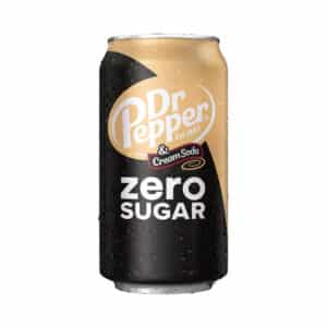 Dr Pepper & Cream Zero Sugar soda