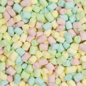 Mini Rainbow Marshmallows