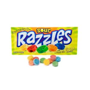 packed of sour Razzles