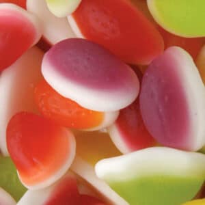 mixture of Berris and Cream jelly lollies