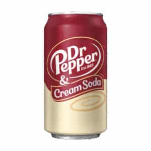 can of Dr Pepper Cream Soda