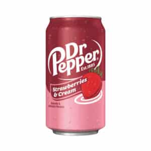 can of Dr Pepper Strawberries & Cream soda