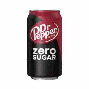 can of Dr Pepper Zero Sugar soda
