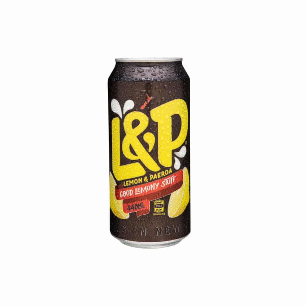 can of L&P soda