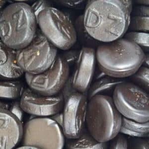 Dutch Coin double salted licorice