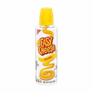 Can of Easy Cheese spray cheese