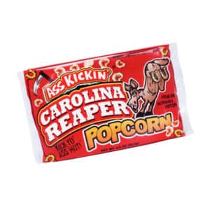 Ass Kickin Carolina Reaper Popcorn