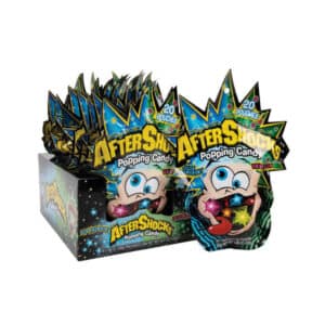 Aftershocks popping candy