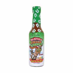bottle of Ass Kickin' CHile & Lime Hot Sauce