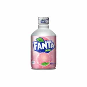 bottle of Fanta White Peach from Japan