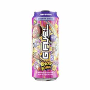 can of G Fuel berry Bomb Energy Drink