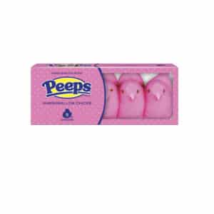 Peeps Marshmallow Pink Chicks 5 Pack